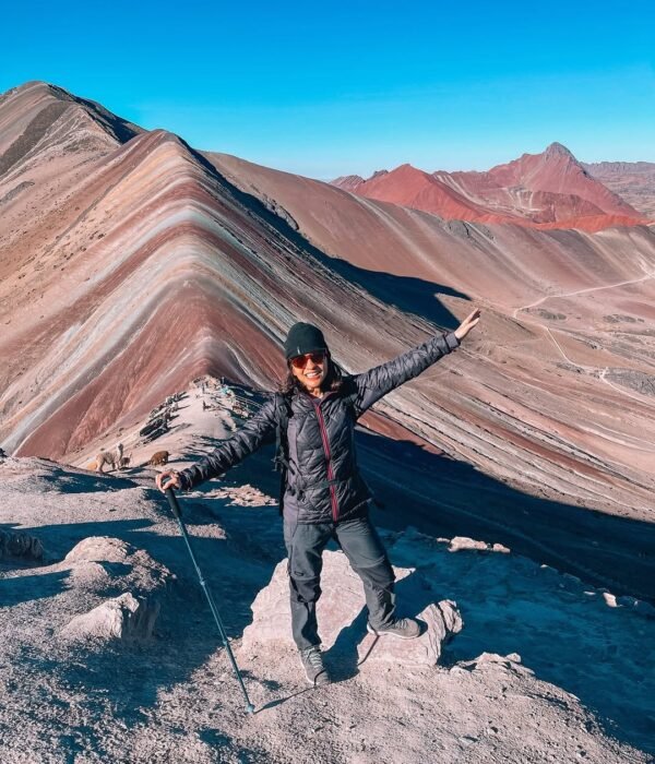 A photo on Rainbow Mountain
