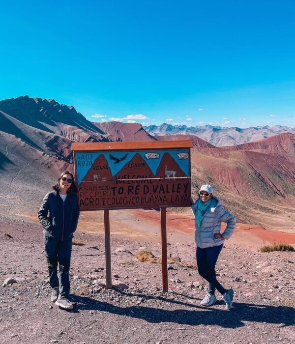 Classic viewpoint of the Red Valley