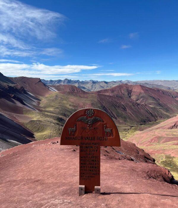 Main viewpoint of the Red Valley