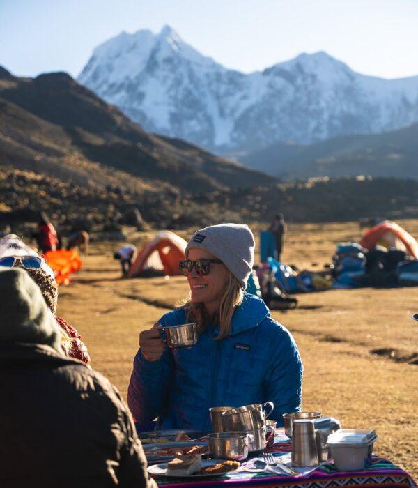 Our Outdoor Breakfast
