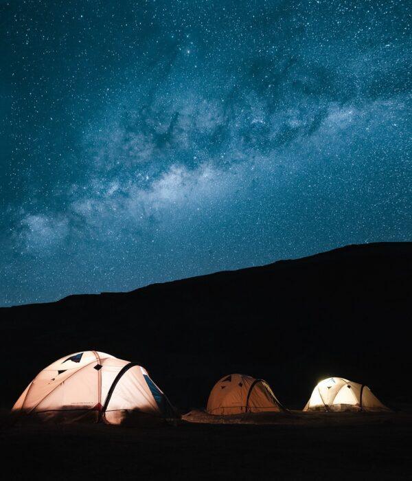 Our Camp in Pachaspata beautiful night
