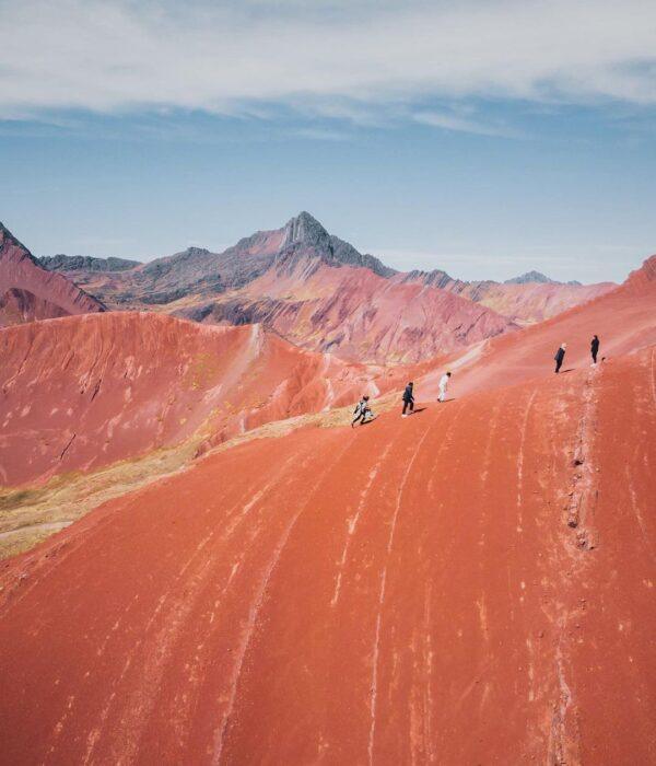 On the way to the red valley viewpoint