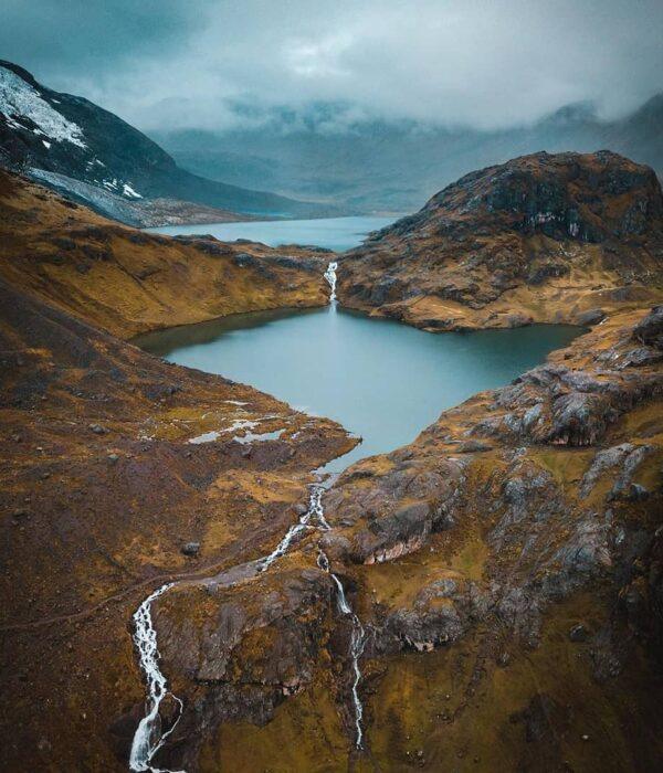 View of the first lake of Pucacocha